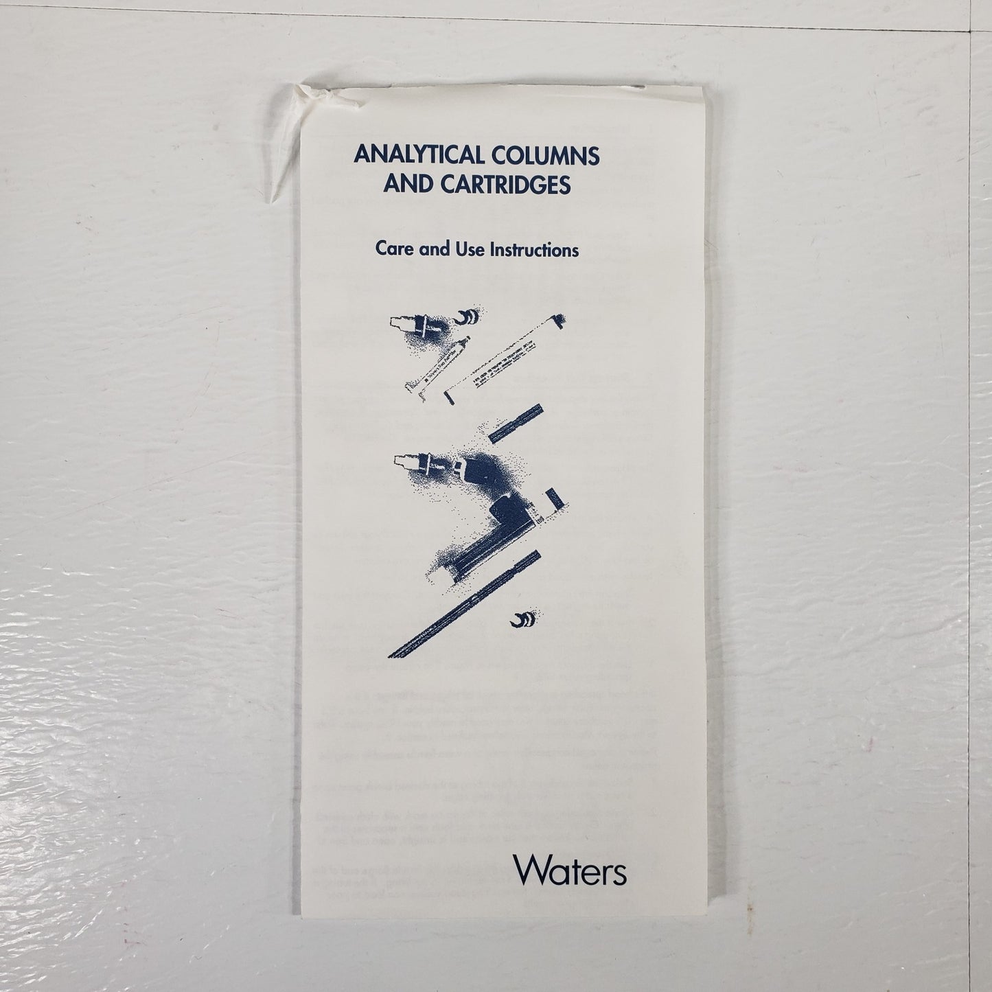 Waters WAT086344 Nova-Pak C18 HPLC Column 4µm 60Å 3.9x150mm w/ Manuals