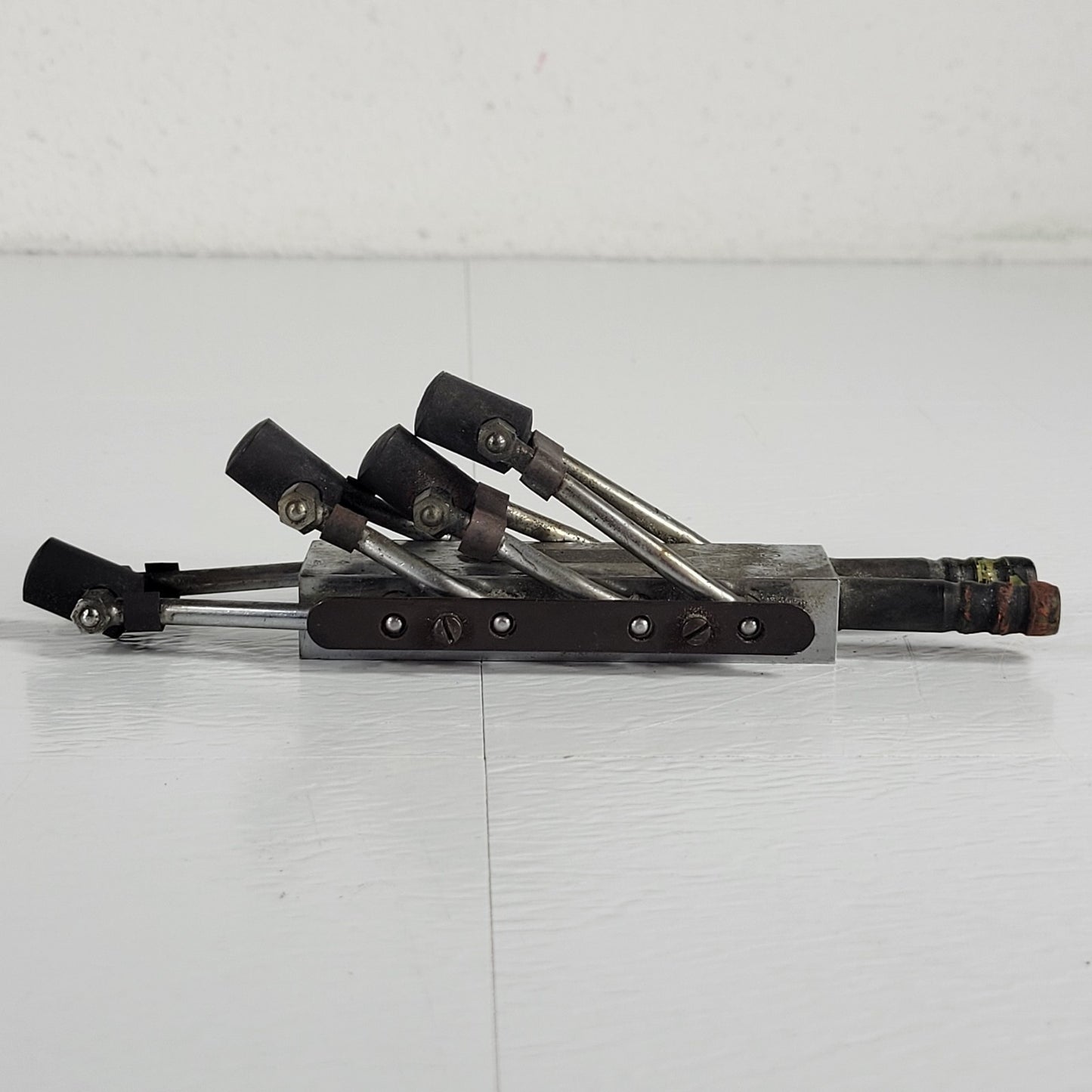 Vintage Bethlehem 4-Fire Single-Jet Oxygen Gas Glassblowing Lathe Burner Swivel