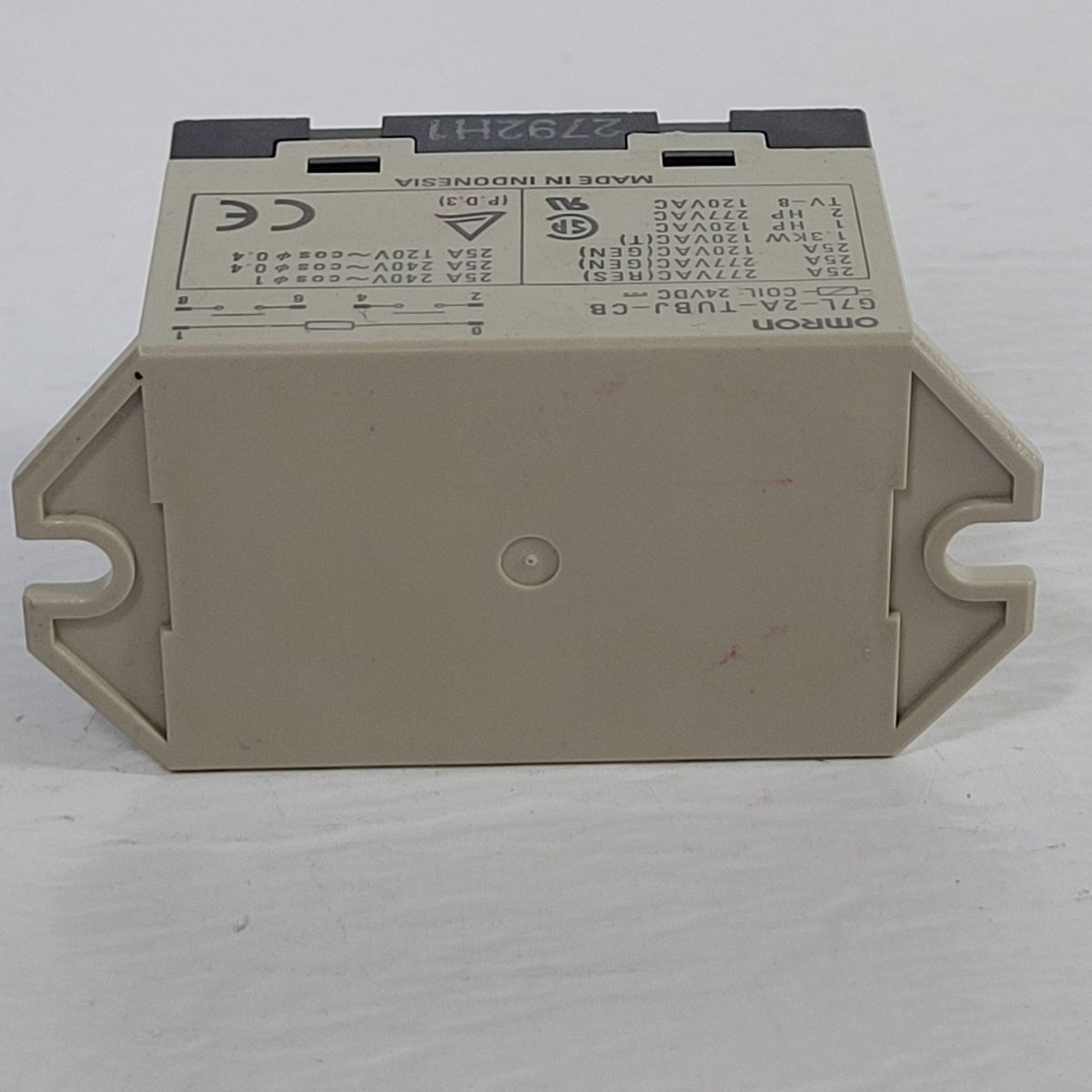 Omron G7L-2A-TUBJ-CB DC24 24VDC 25A DPST-NO 6-Pin Power Relay