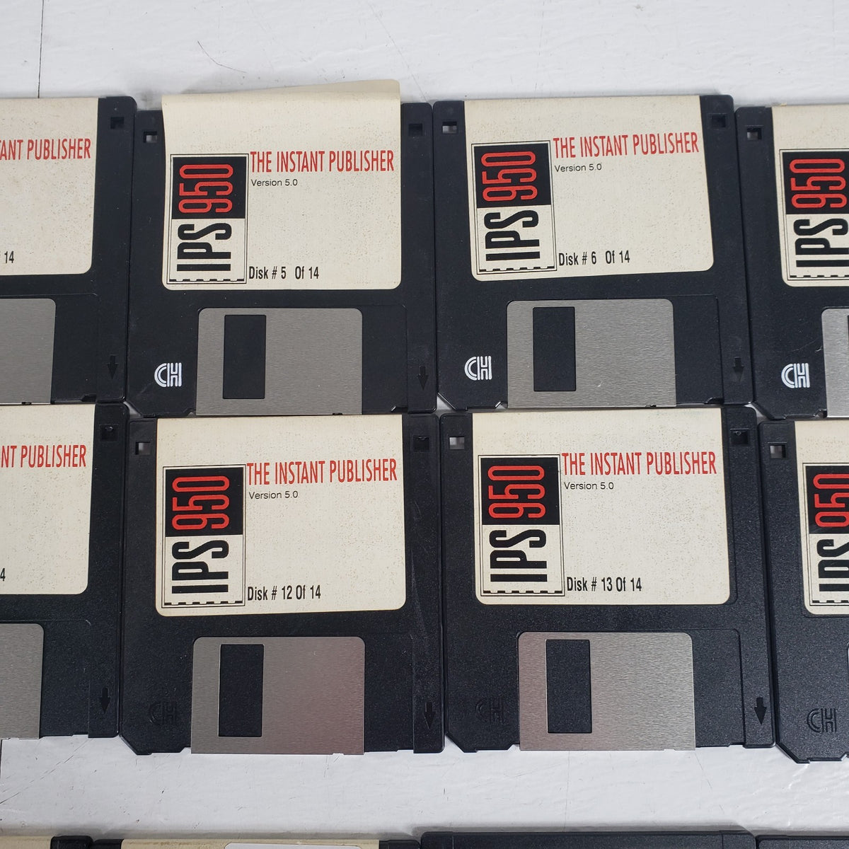 Instant Publisher IPS 950 v5.0 Software Complete 14-Disk Set Color Label Printin