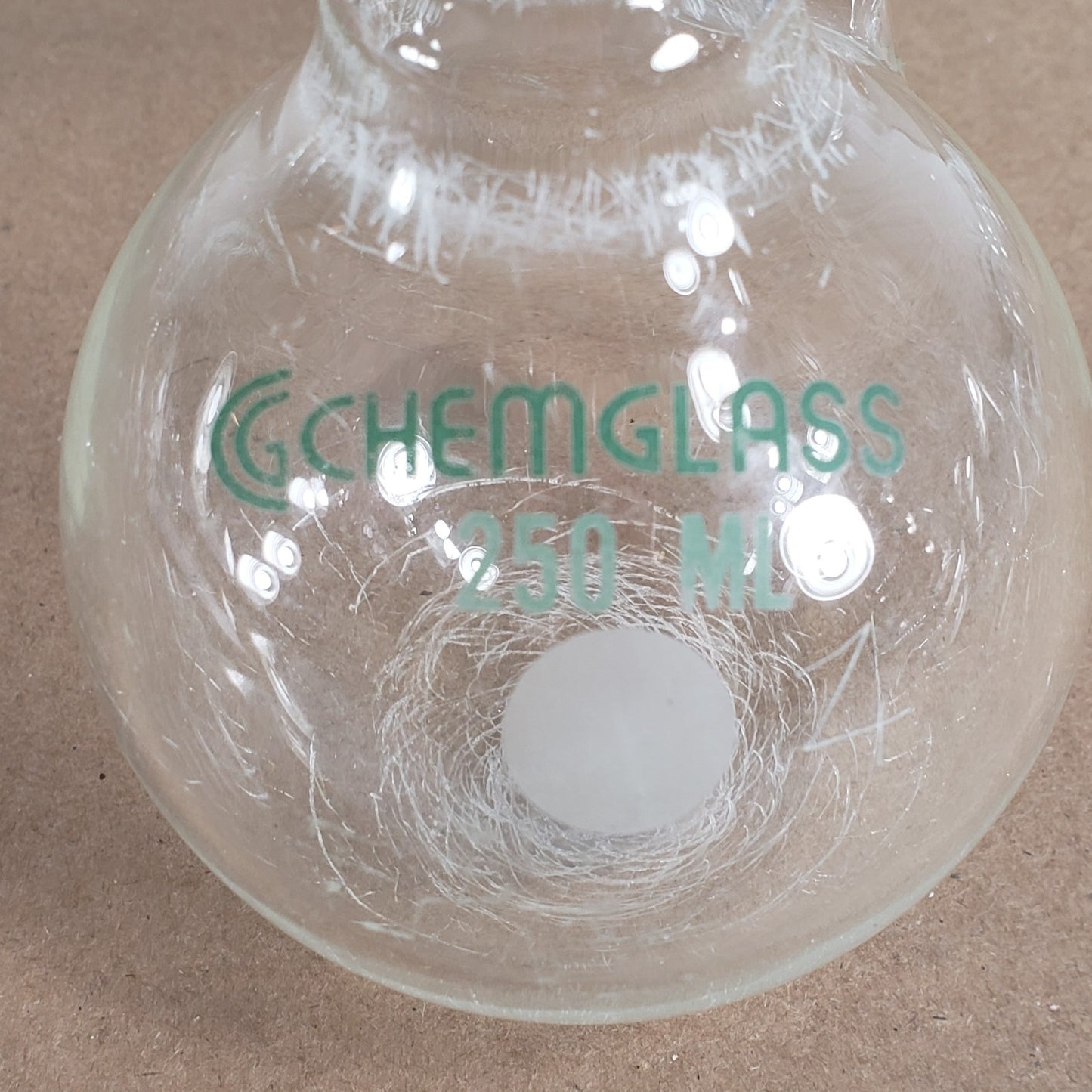 Lot of 3 Chemglass AF-0529-04/02 250/100mL Round Bottom Flasks CN 24/40 14/20