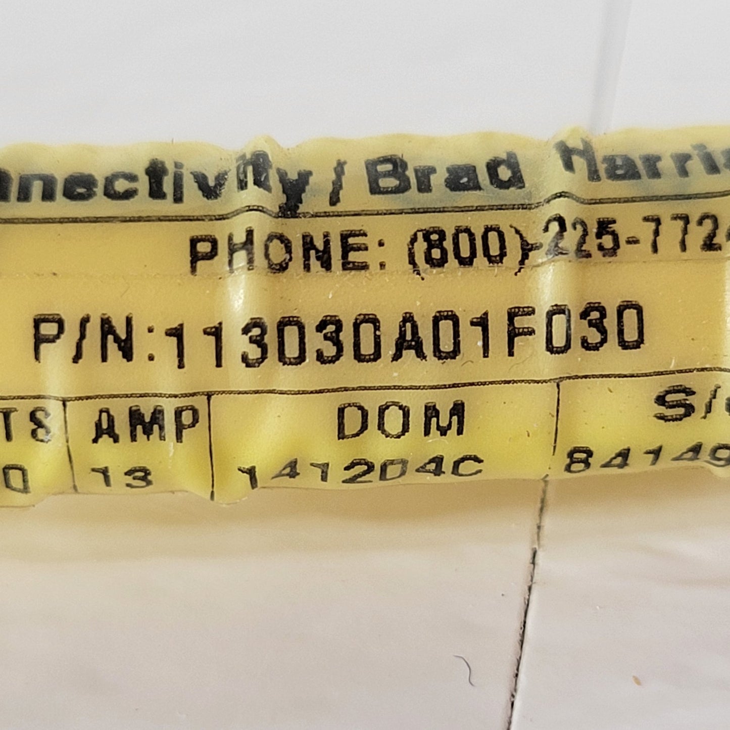 Woodhead 113030A01F030 1300100463 Mini-Change 3P M/F 3ft 16/3 PVC Cordset