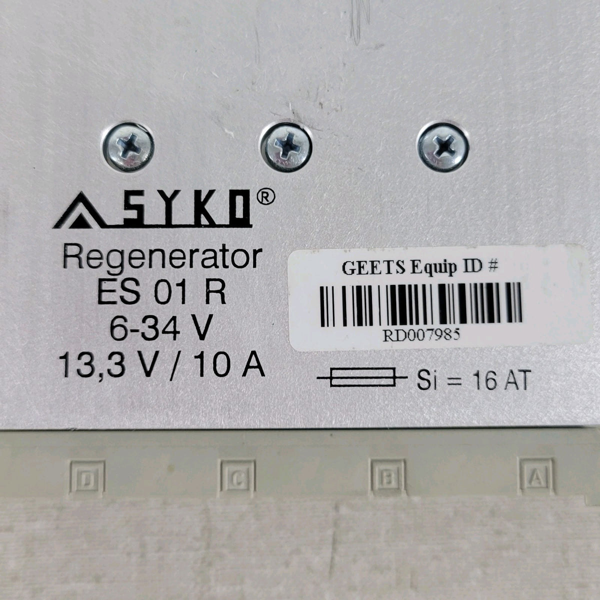 ETAS ES1900 Power Supply Control Board Toggle Temperature Indicator ES1000