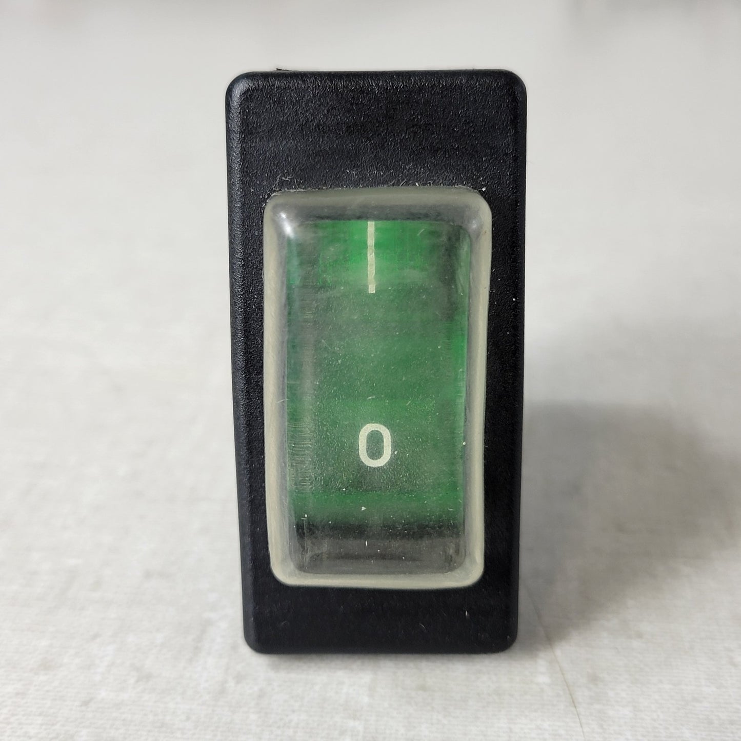 ETA 3120-F324-P7T1-W19DB3 20A 50VDC 240VAC Green Rocker Style Breaker Switch