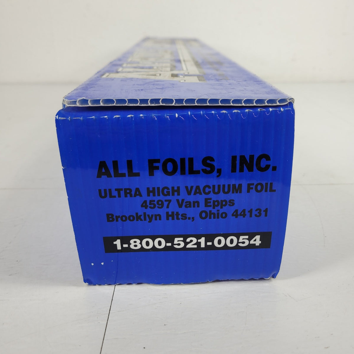 All Foils UHV Aluminum Foil .001" x 24" x ~400' ASTM B479 Cleanroom Vacuum