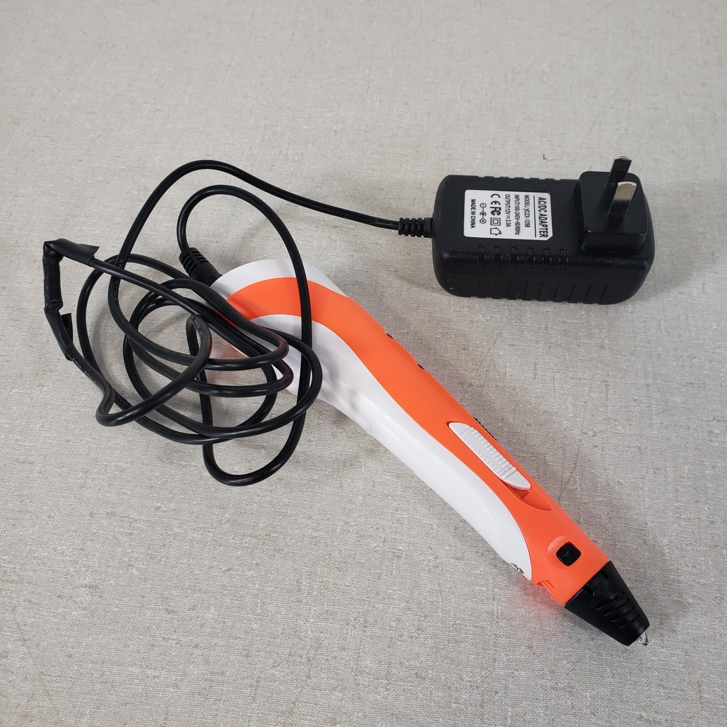 MYRIWELL 3D Printing Pen with Original YCZX-1258 AC/DC Adapter, 12V, 2A