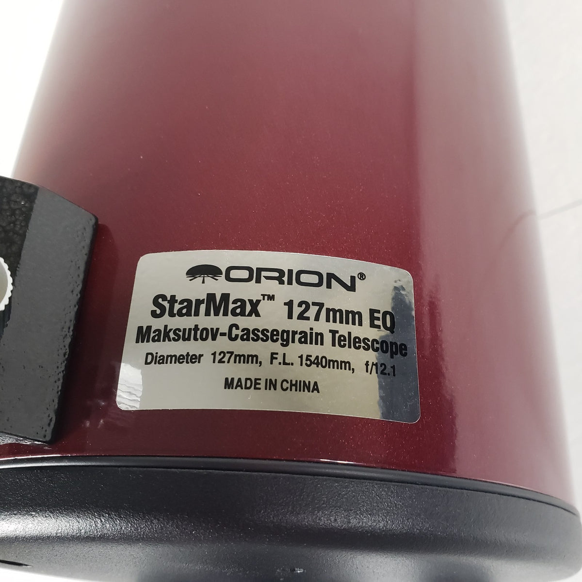 TESTED Orion StarMax 127mm EQ Maksutov-Cassegrain Telescope & Mount 9826