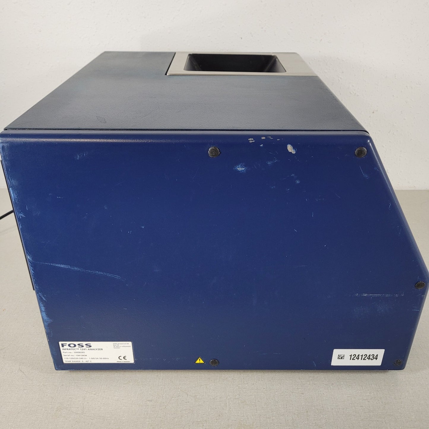 TESTED FOSS Infratec 1241 Grain Analyzer NIR Protein Moisture w/ Test Weight Mod