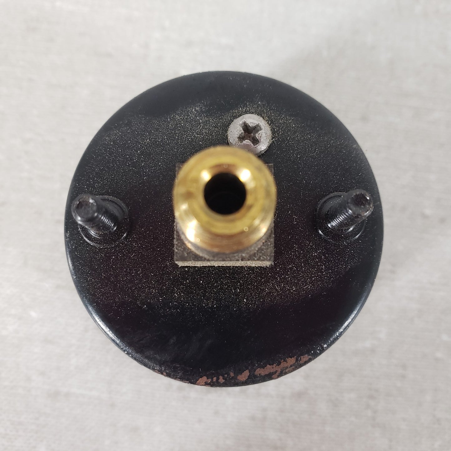 ASHCROFT Pressure Gauge Bronze Tube, Brass Socket Soldered, 0-30 psi Gauge