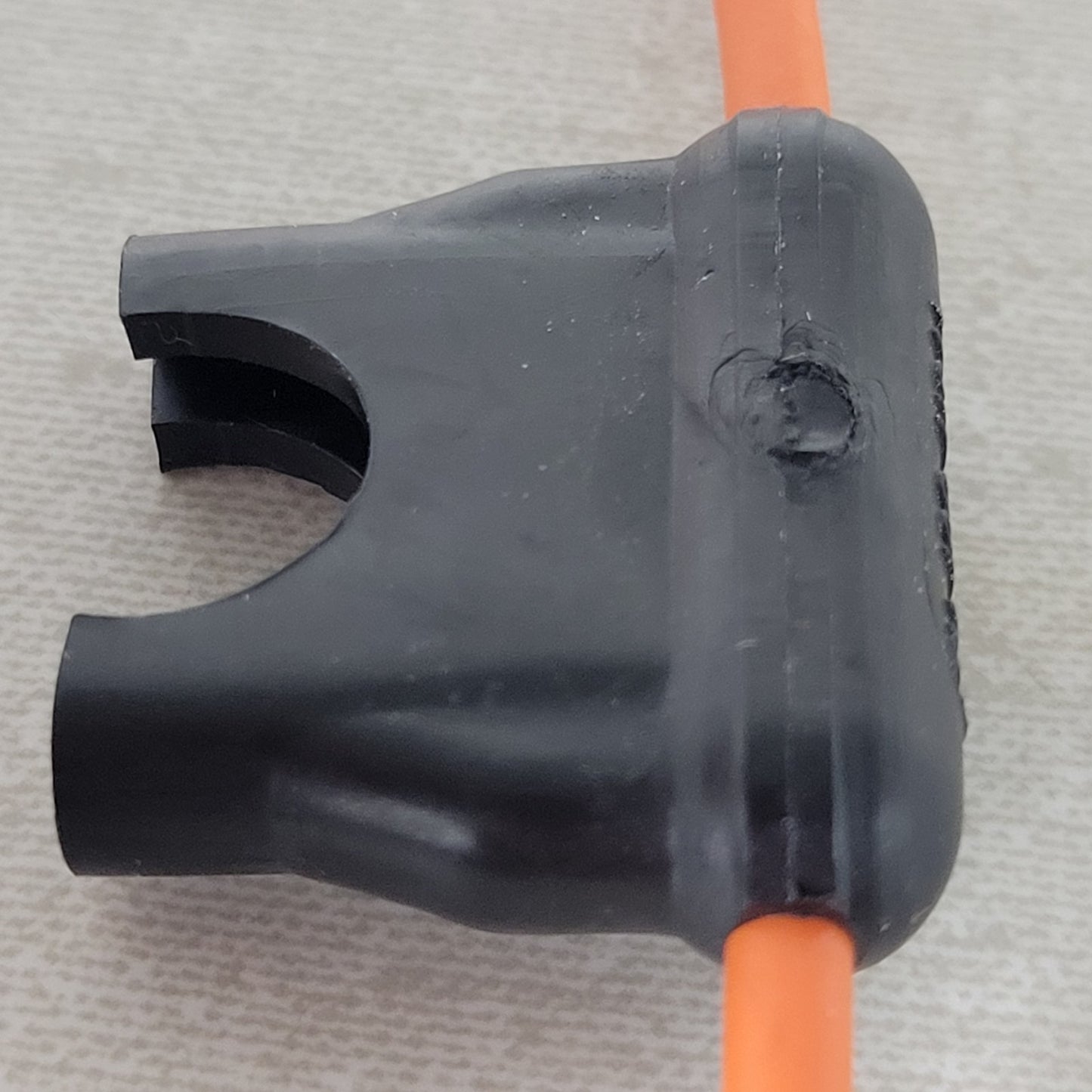 2x TX109 14 AWG ATC/ATO Inline Automotive Blade Fuse Holders Orange