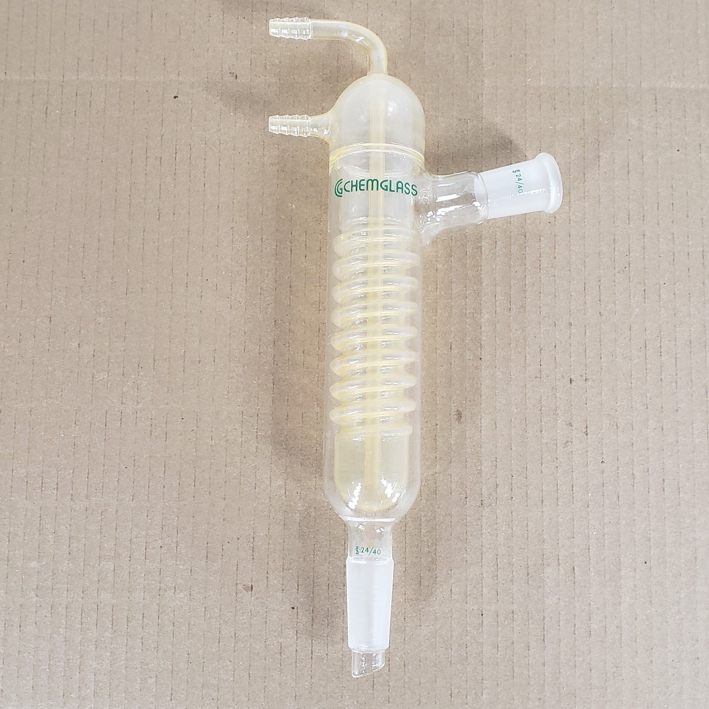 Chemglass CG-1210-01 Friedrichs Condenser 330mm 15° 24/40 Joints