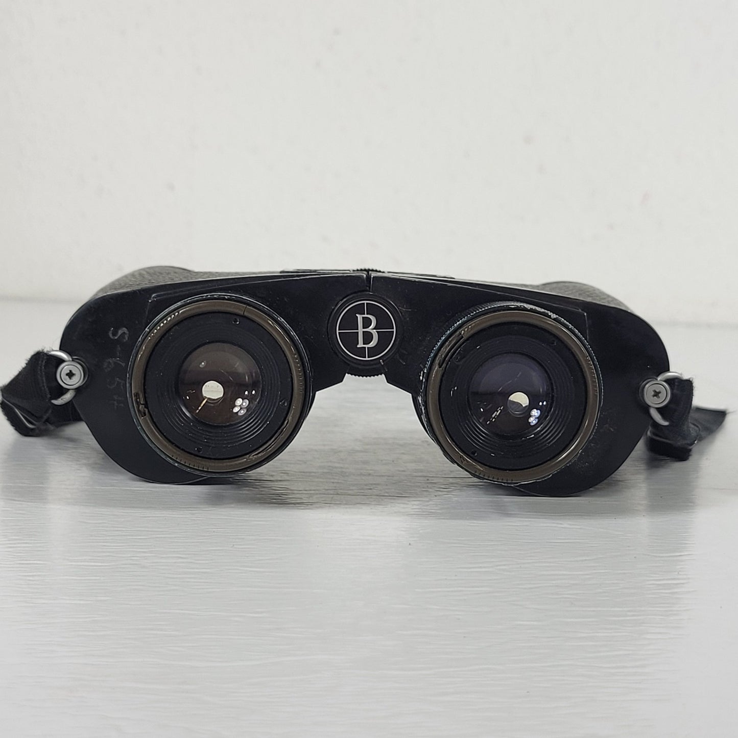 Vintage BUSHNELL Binoculars & Nikon Strap 7x.35mm Custom 8 Degree Optics w Case