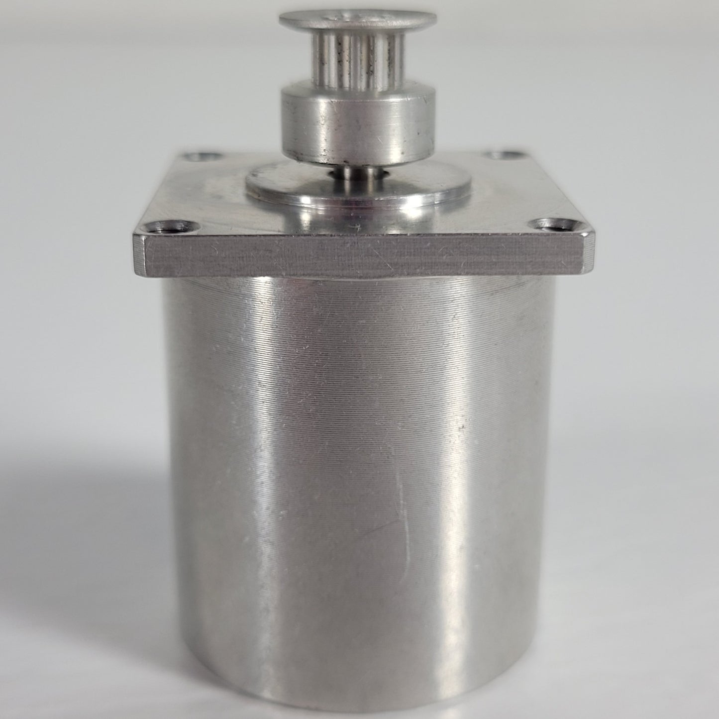 Phytron LSS 32.200.0.6 Stepper Motor 50V AC Timing Pulley 4-Wire Connector