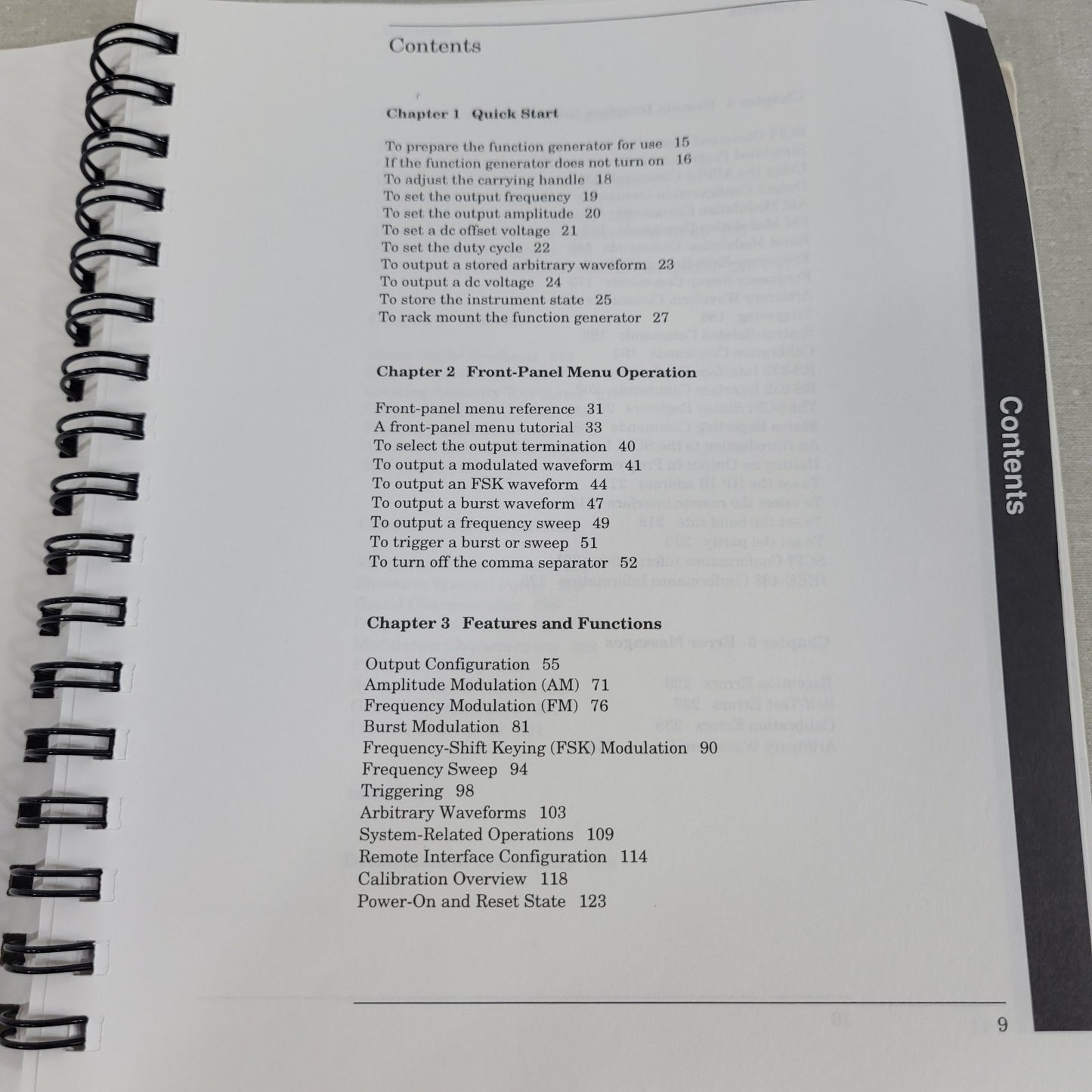 HP 33120A 33120-90005 Edition 5 Function Arbitrary Waveform Generator User Guide