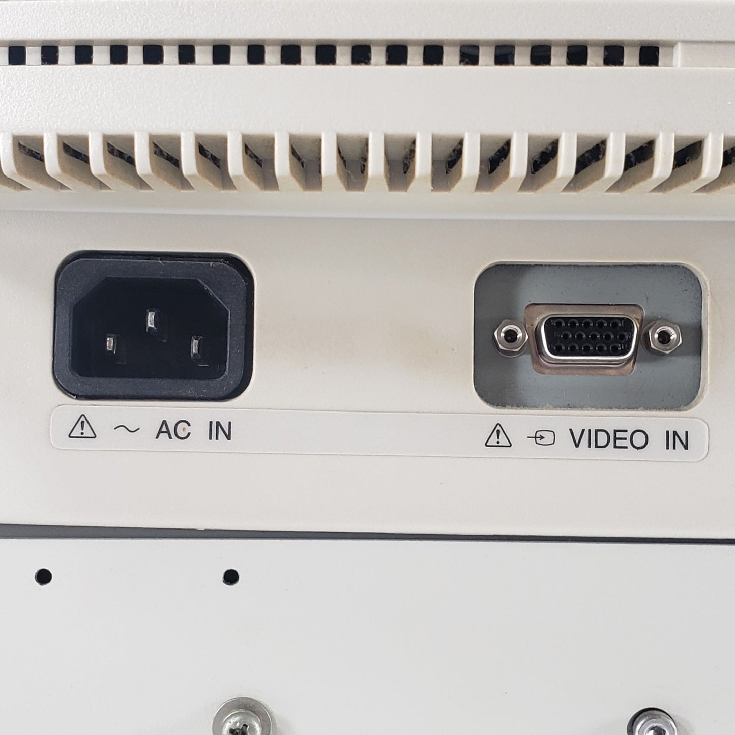 ALOKA IPC1550 CRT Monitor For Retro Games/General Usage, DeGaussing, No Base