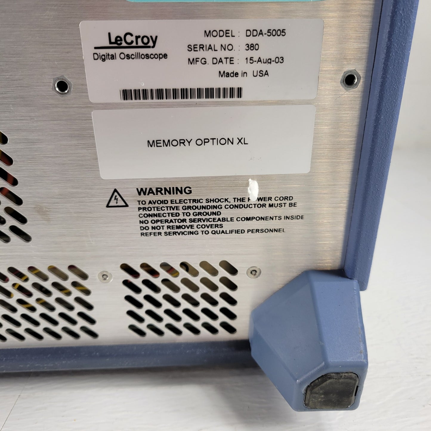 TESTED Teledyne LeCroy DDA-5005A 5GHz Oscilloscope Analyzer 4-Channel 20GS/s