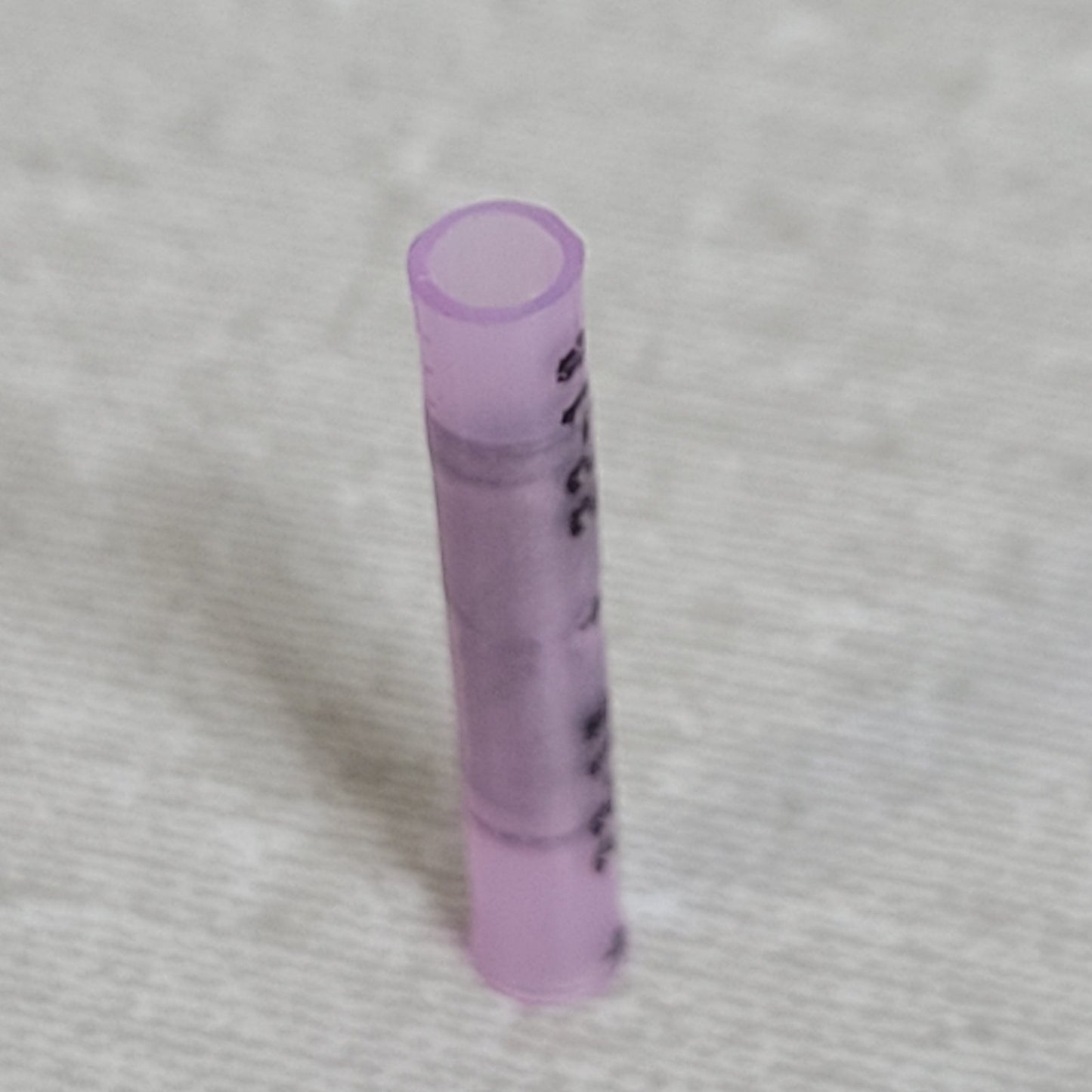 100PCS Heat Shrink Waterproof Wire Connectors Butt Terminals 22-18AWG Purple