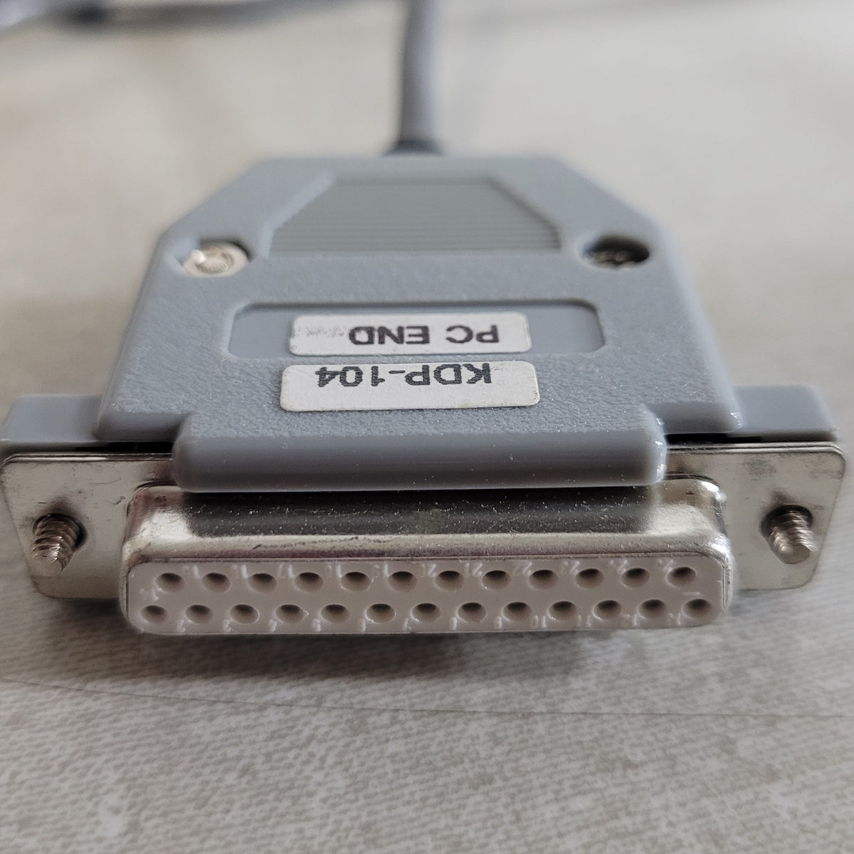 Keri Systems KDP-104 PXL-100 RS-232 DB25 Female/Female Serial Interface Cable