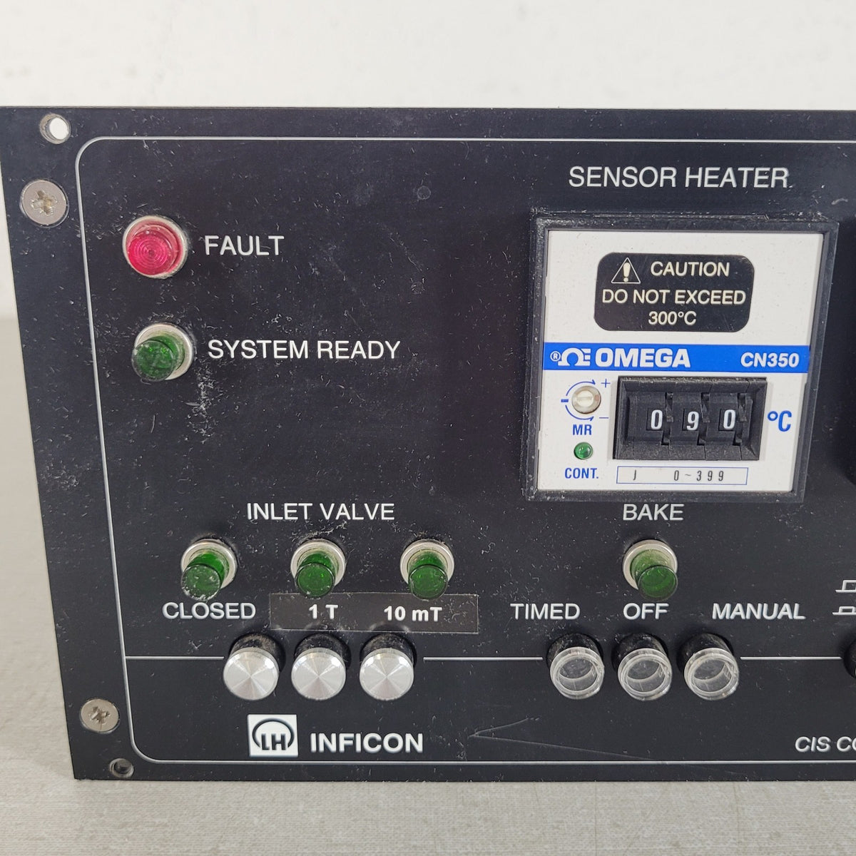 Leybold INFICON 908-140-G2 CIS Sensor Valve Heater Controller 230V