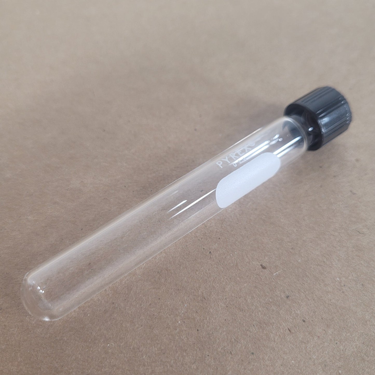 Lot of 20 PYREX 9826-16X 15mL Culture Tubes 16x125mm PTFE Screw Caps