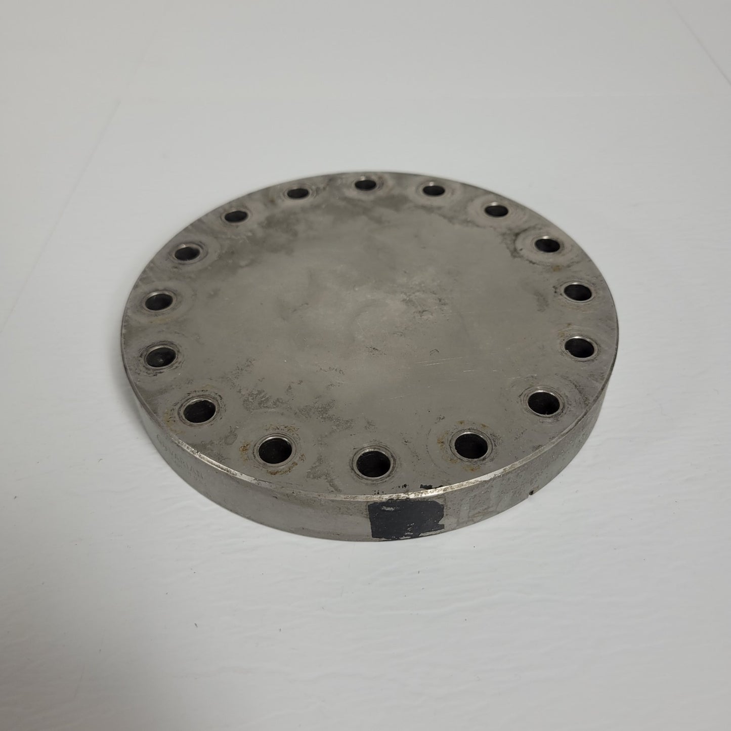 Varian DN100CF Conflat Blank Flange Inset 6" CF UHV Ultra High Vacuum SS