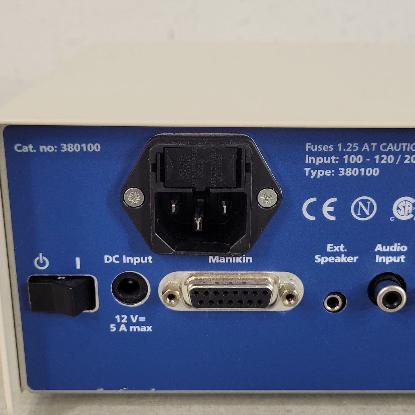 Laerdal 380100 Link Box Control Module SimMan SimBaby Simulator Powers On