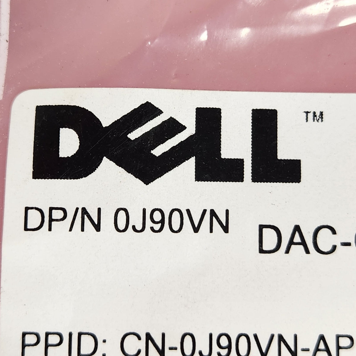 Dell J90VN DAC-QSFP-40G-5M 40GbE QSFP+ Passive Twinax DAC Cable 5m
