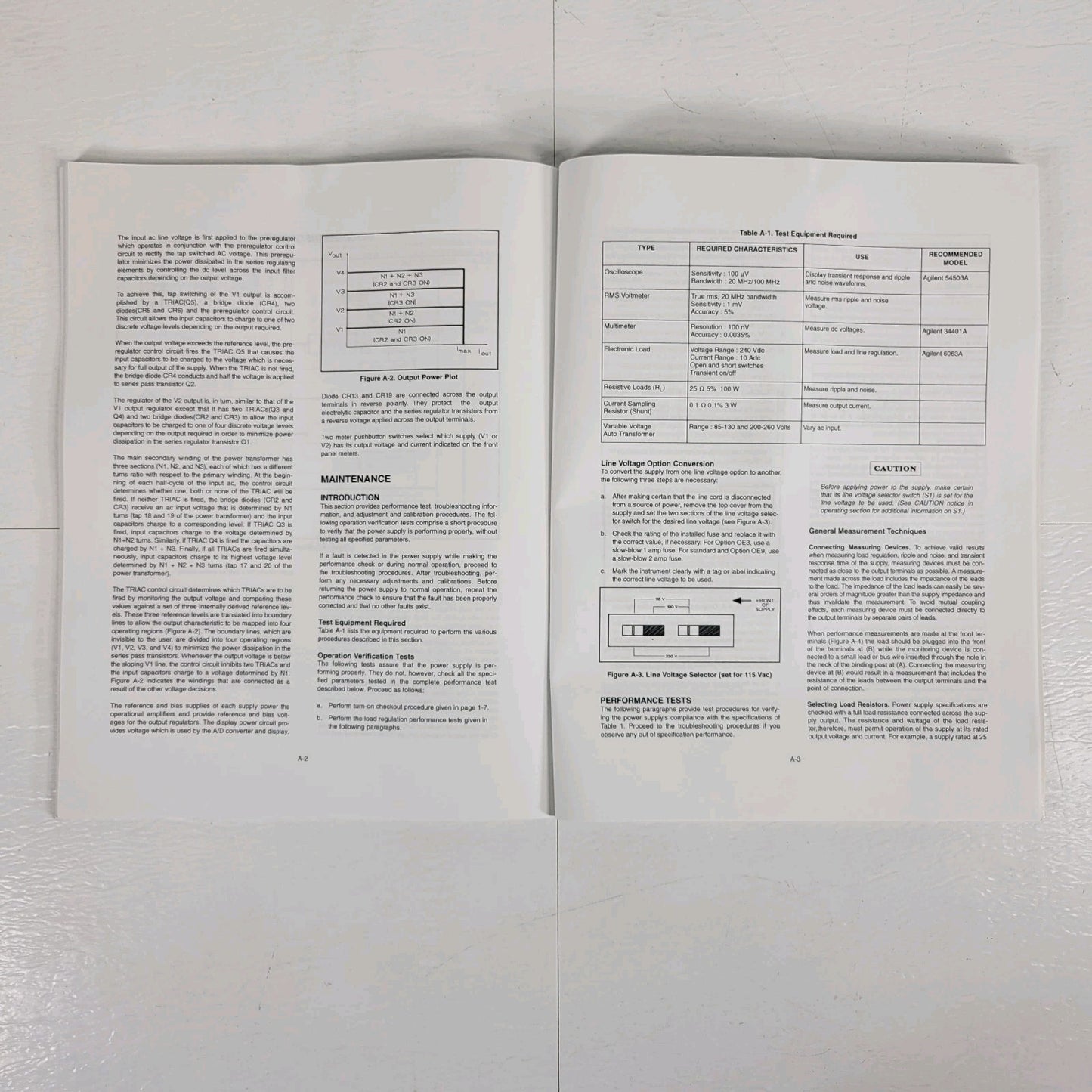 Agilent E3620-90001 E3620A DC Power Supply Operating Service Manual Edition 6