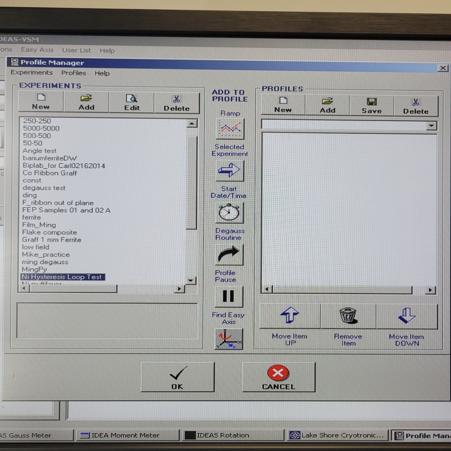 READ DESC LakeShore 7307 VSM Vibrating Sample Magnetometer System w/Ni Standard
