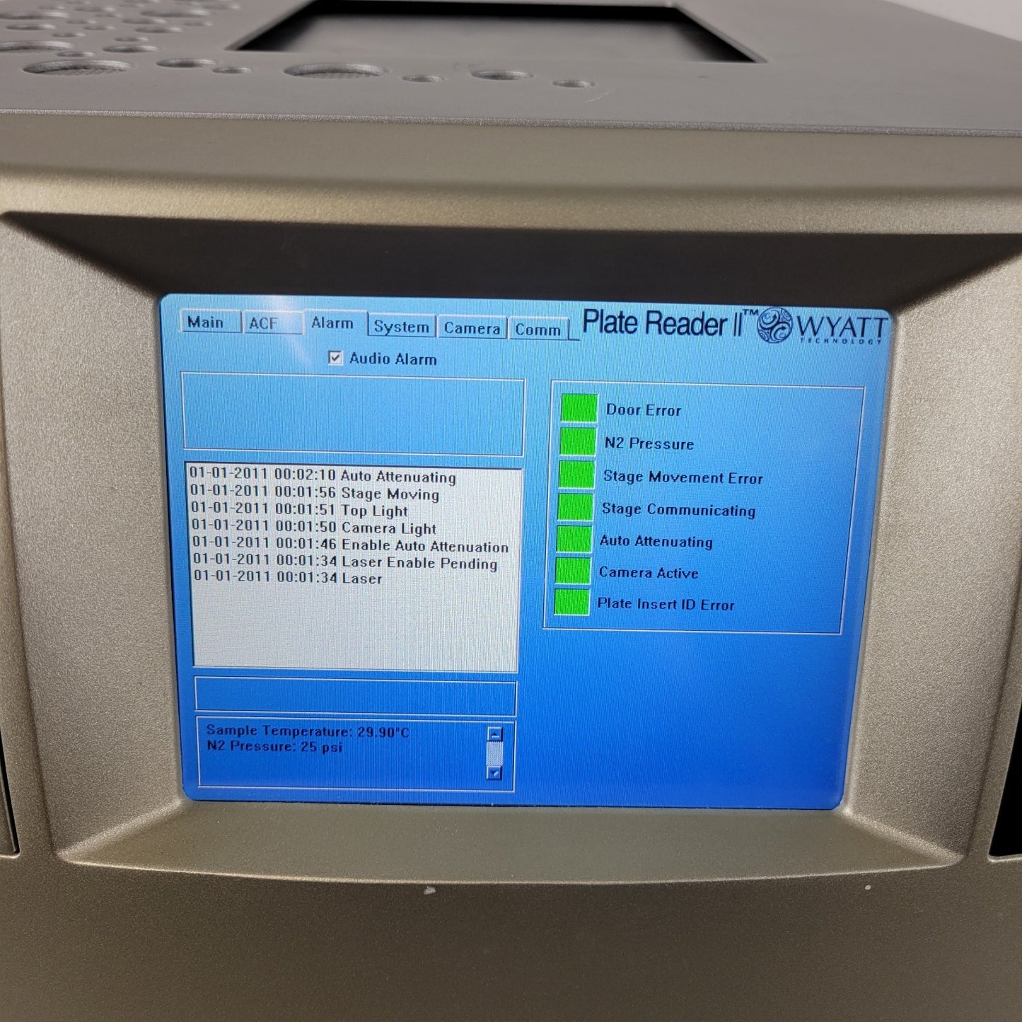 TESTED w/ VIDEO Wyatt WPR2-05 DynaPro PlateReader II DLS Particle Size Analyzer