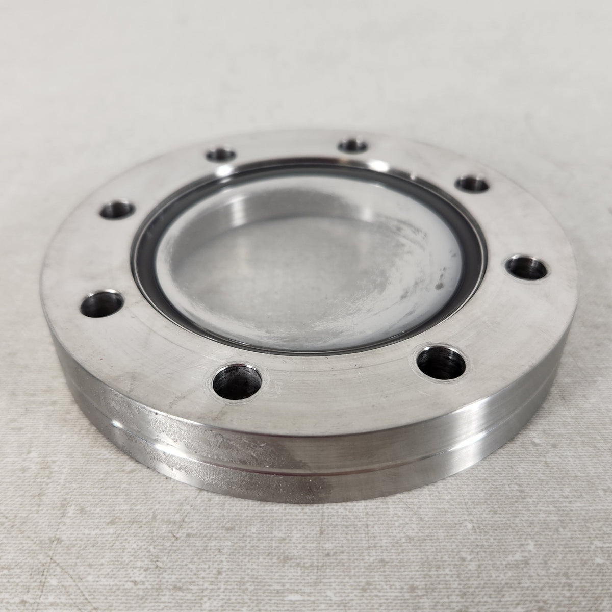 UHV Quartz Viewport 4.5" CF DN63CF ConFlat Stainless Steel Vacuum Flange