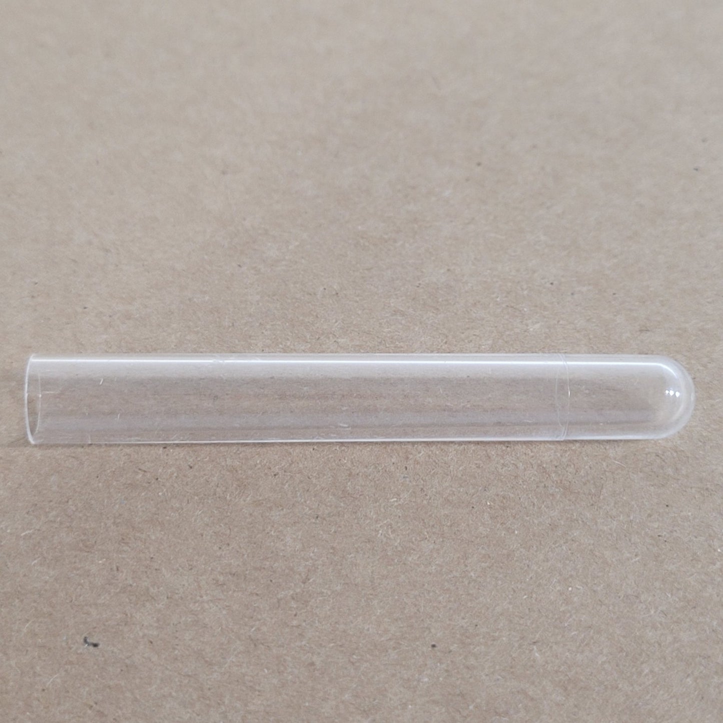 Lot of 30 Clear Glass Test Tubes 10x75mm 3mL Round Bottom Laboratory