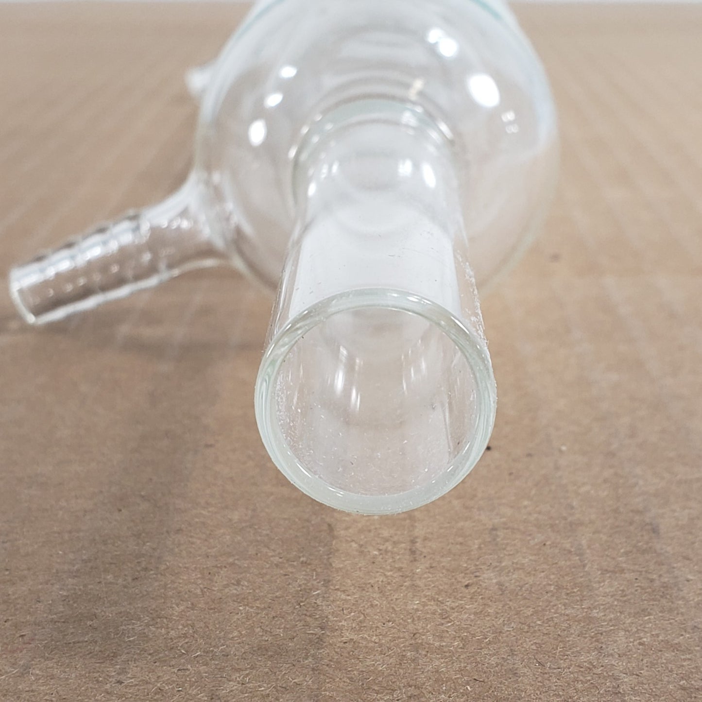 Chemglass CG-1207 Style Allihn Reflux Condenser 55/50 Bottom Stright Tube Top