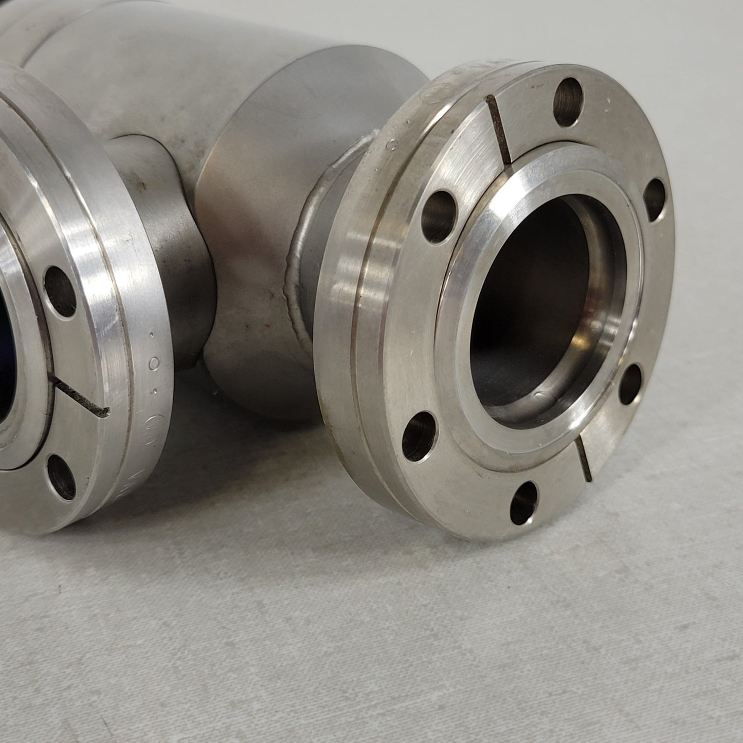 Inficon Leybold IPC-2 RGA Pressure Converter Valve 2.75" DN35CF UHV High Vacuum