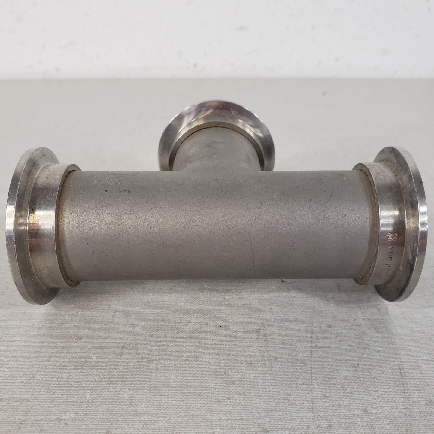 MDC NW40 KF40 QF40 ISO-KF 3-Way Stainless Steel High Vacuum Tee Fitting