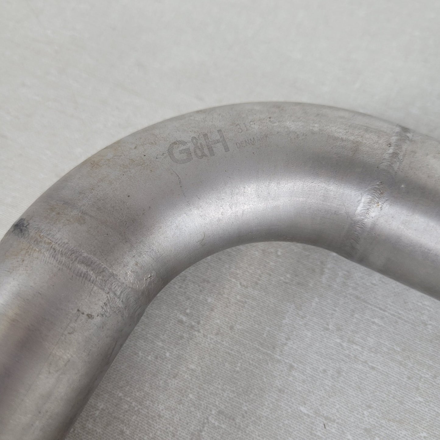 G&H KF40 NW40 17x15" Long Elbow Fitting HV High Vacuum SS Stainless Steel