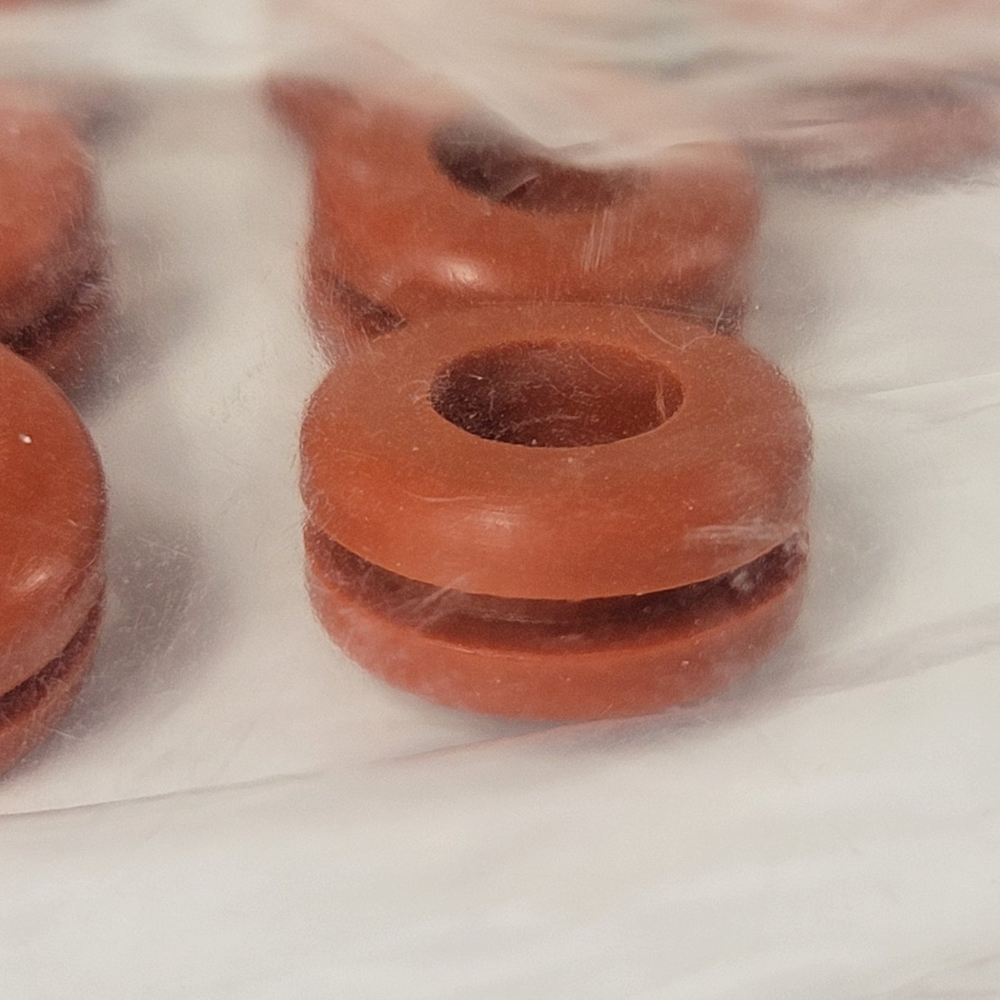 PACK OF 12- 8mm Vibration Damping Silicon Rubber Rubber Gromets, Unopened Pack