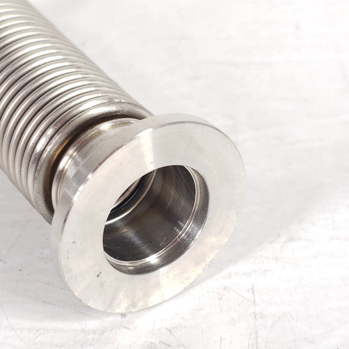 KF16 to KF16 NW16 3" Stainless Steel Flexible Vacuum Bellows Hose Coupling