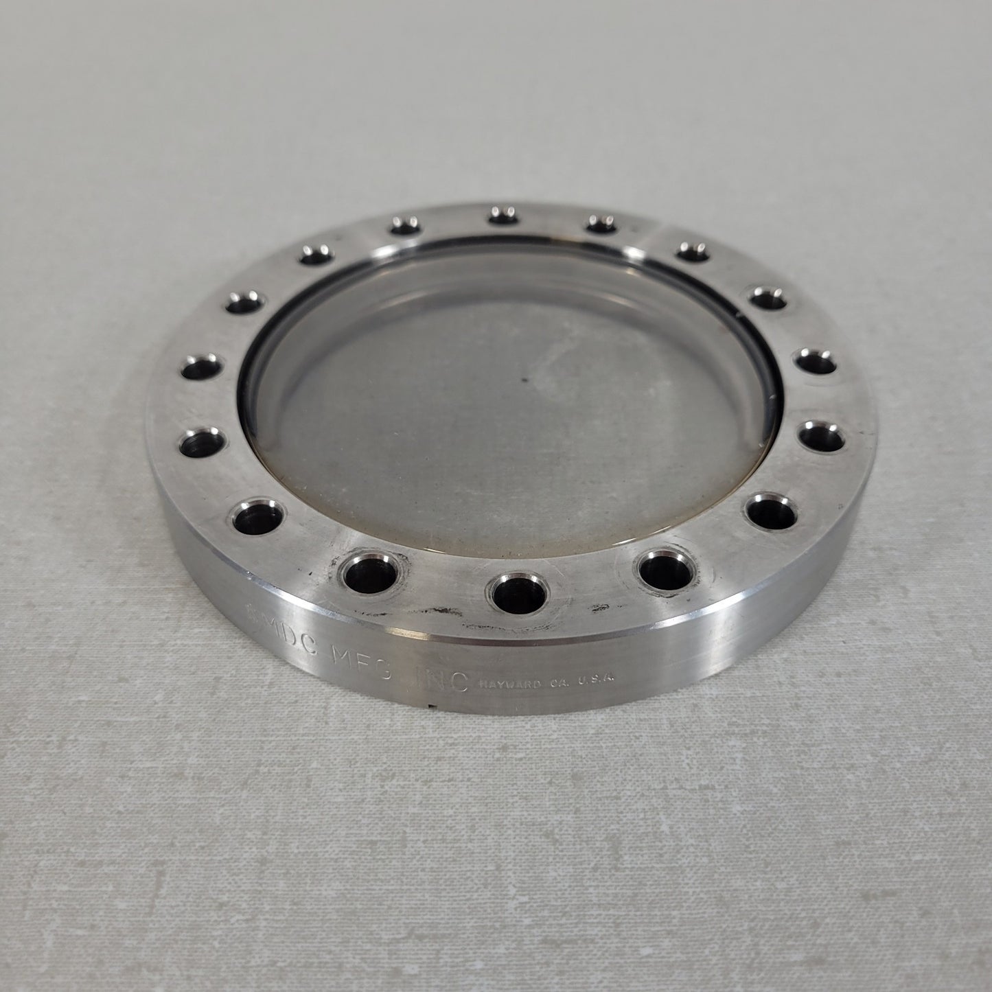 MDC Conflat DN100CF 4" Viewport Glass UHV Ultra High Vacuum Stainless