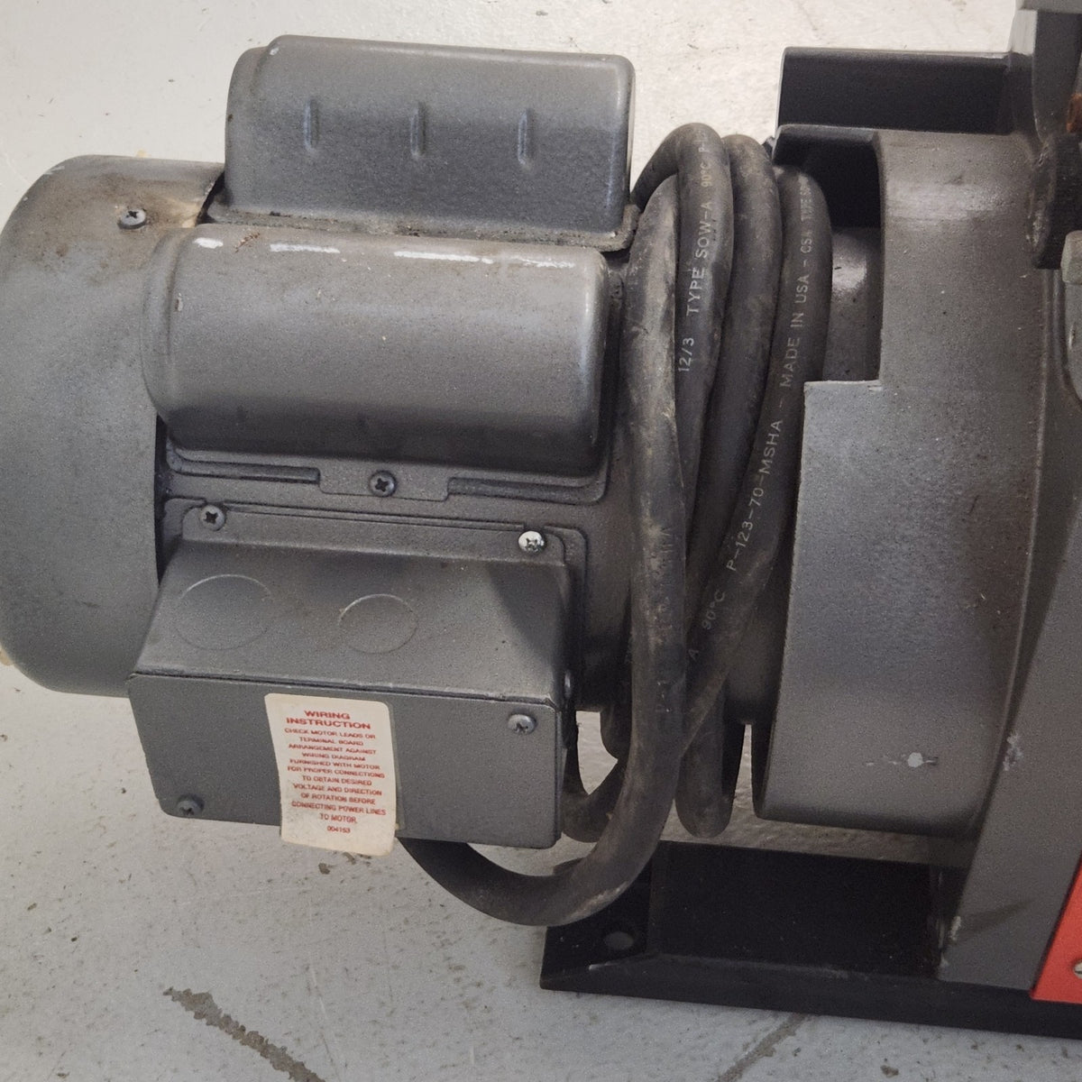 TESTED 7mTorr Edwards E2M40 2-Stage Rotary Vane Vacuum Pump KF40 1PH 120/240v