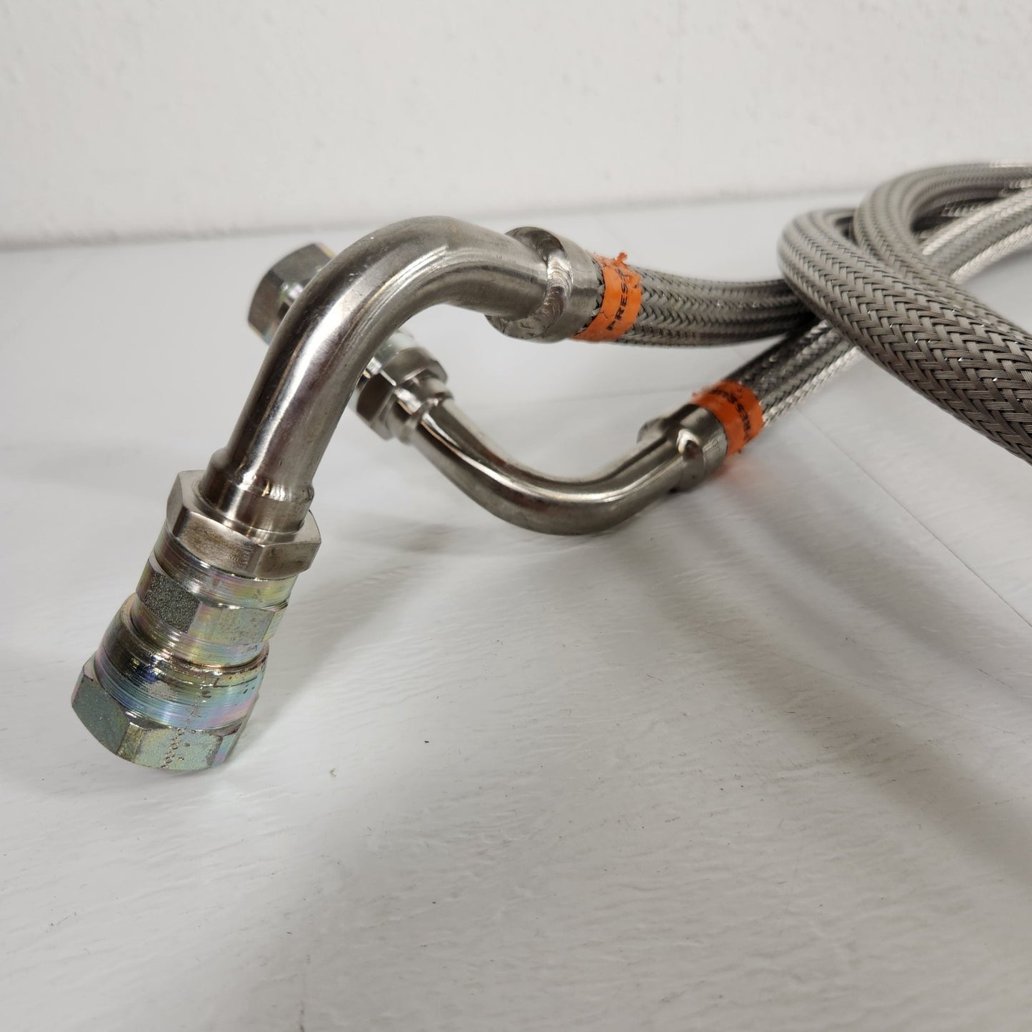 PAIR CTI Cryogenics 8043074G120 10ft Helium Supply Return Lines 260 PSI