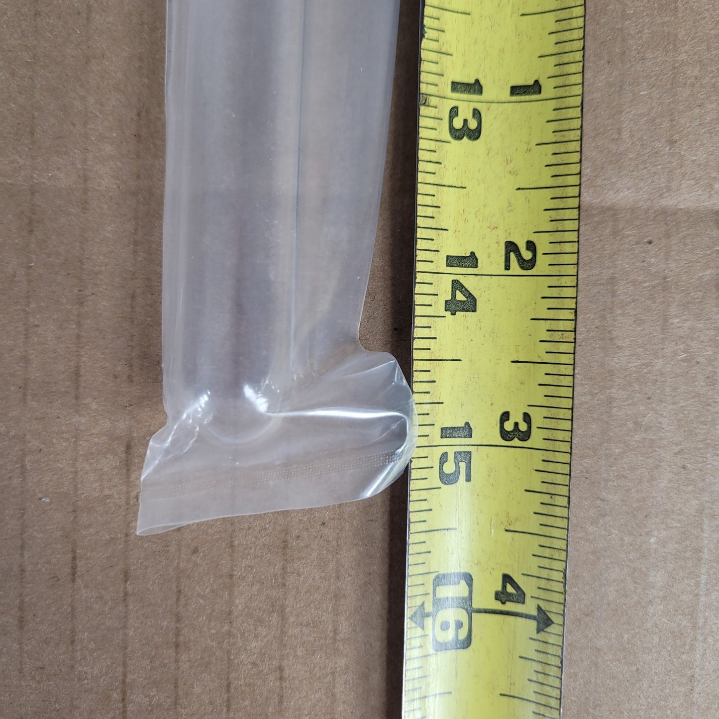 Lot of 3 Large Glass Reaction Tube Vessel 15" Height 3/4" OD 14/20 Central Neck