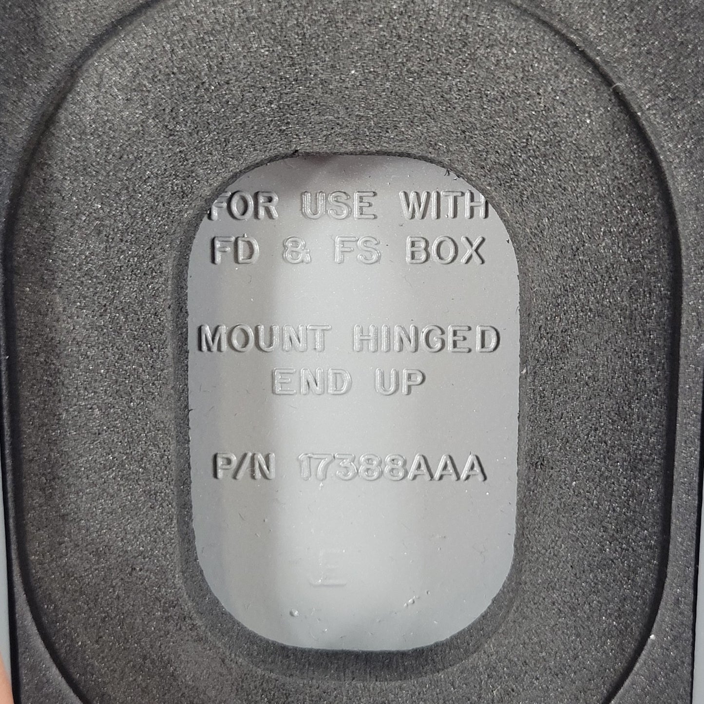 17388AAA 30A 230V Industrial Compressor Electrical Outlet Box FD FS Mount Gray