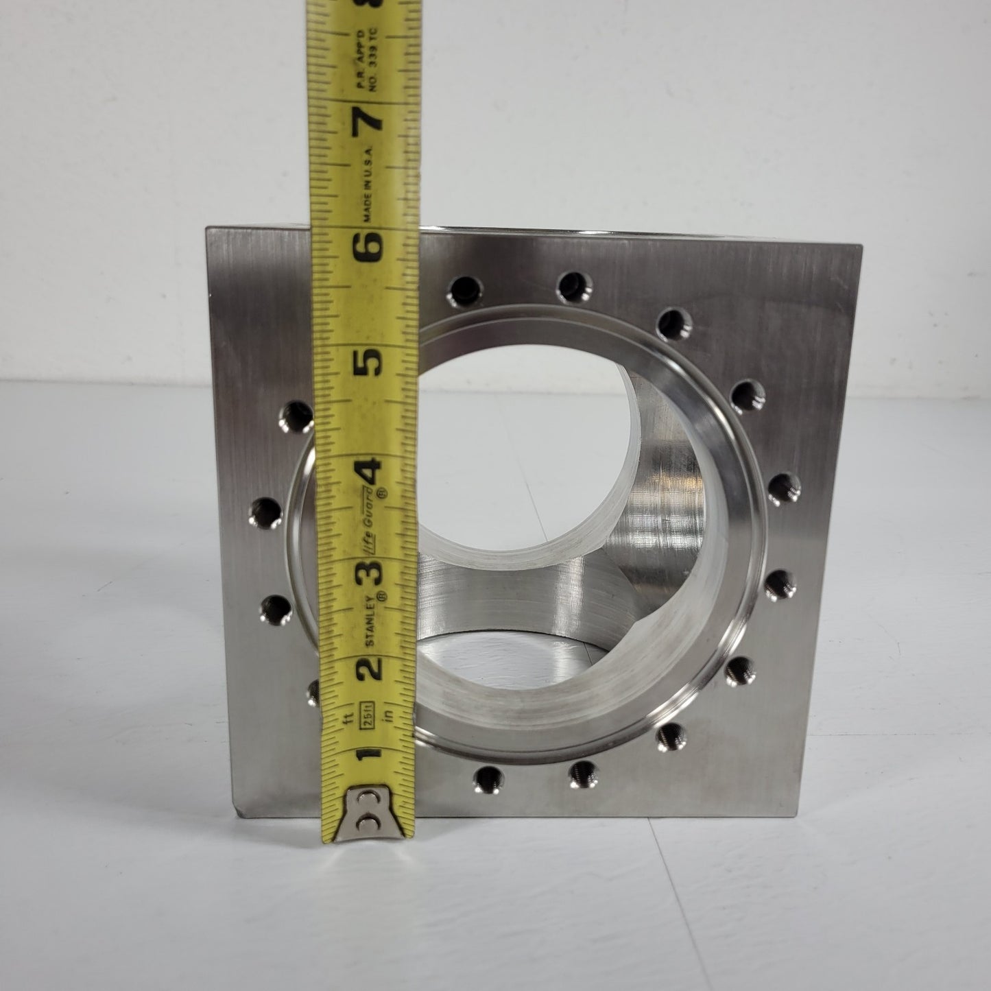 READ** Conflat UHV 6-Way Cube 6" Flange Ultra High Vacuum Chamber 304SS DN100CF