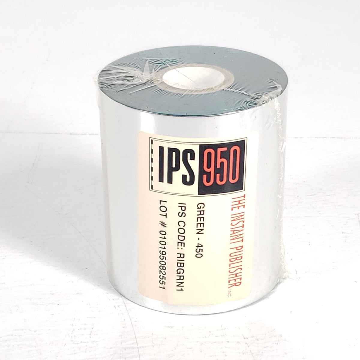 IPS 950 Instant Publisher RIBGRN1 Green Thermal Transfer Ribbon NOS