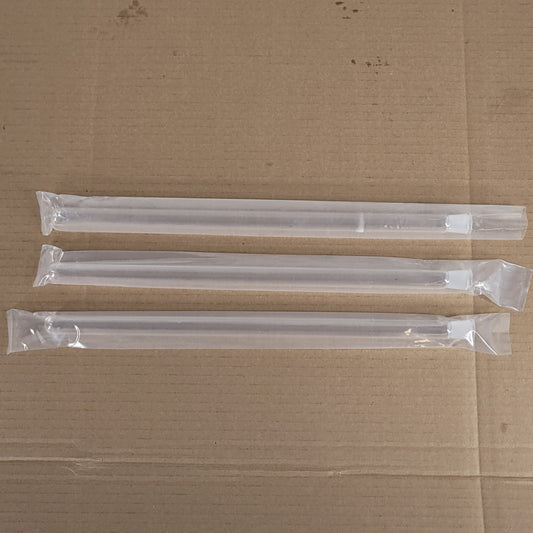 Lot of 3 Large Glass Reaction Tube Vessel 15" Height 3/4" OD 14/20 Central Neck