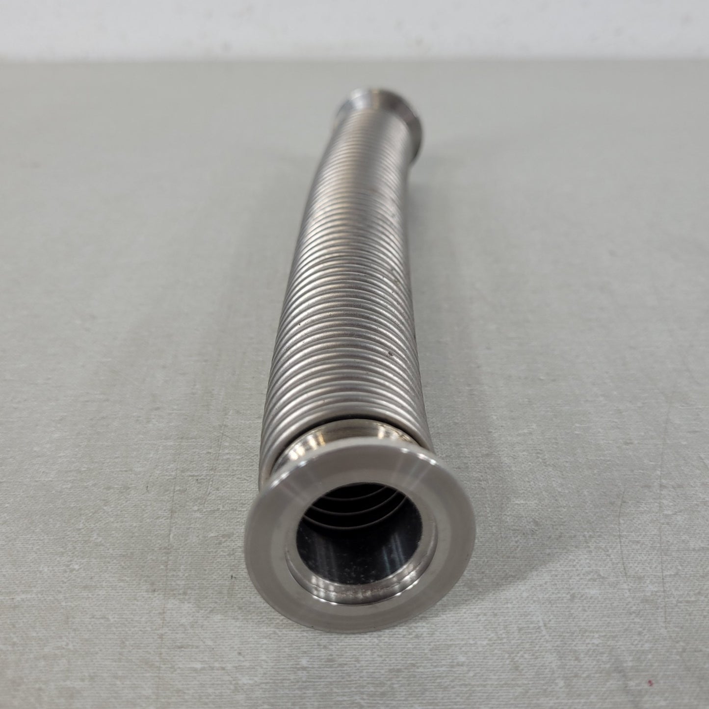 MKS HPS 9.5 Inch Flexible Stainless Steel Vacuum Bellows Hose KF25 NW25 QF25