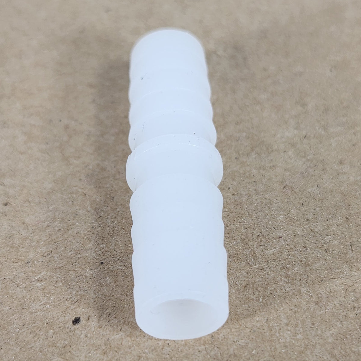 Quickun 1-0130 3/8" x 3/8" Plastic Hose Barb Union Splicer Fittings Lot of 5