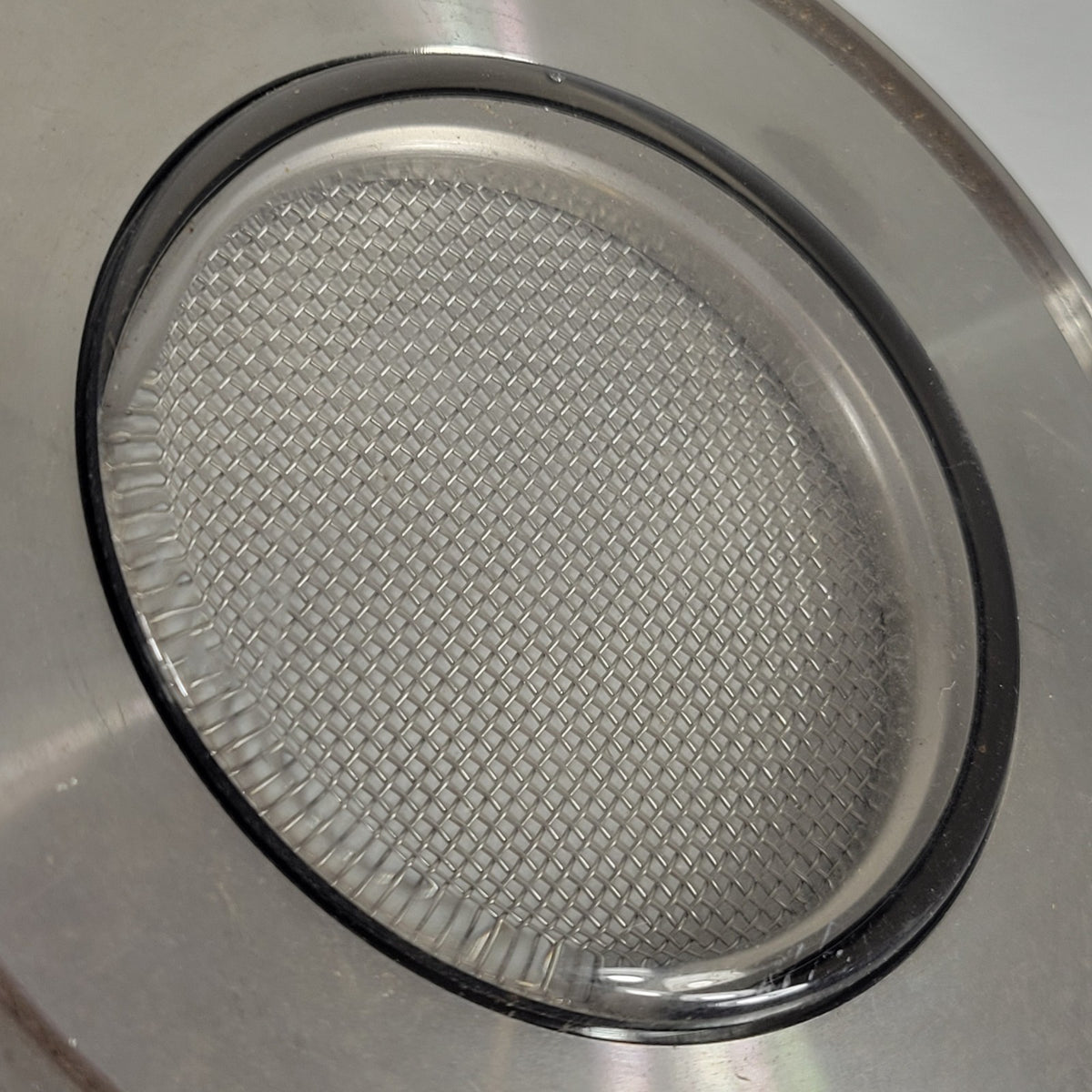 DN100 ISO-K High Vacuum Viewport Sight Glass w/ Welded Wire Mesh Screen