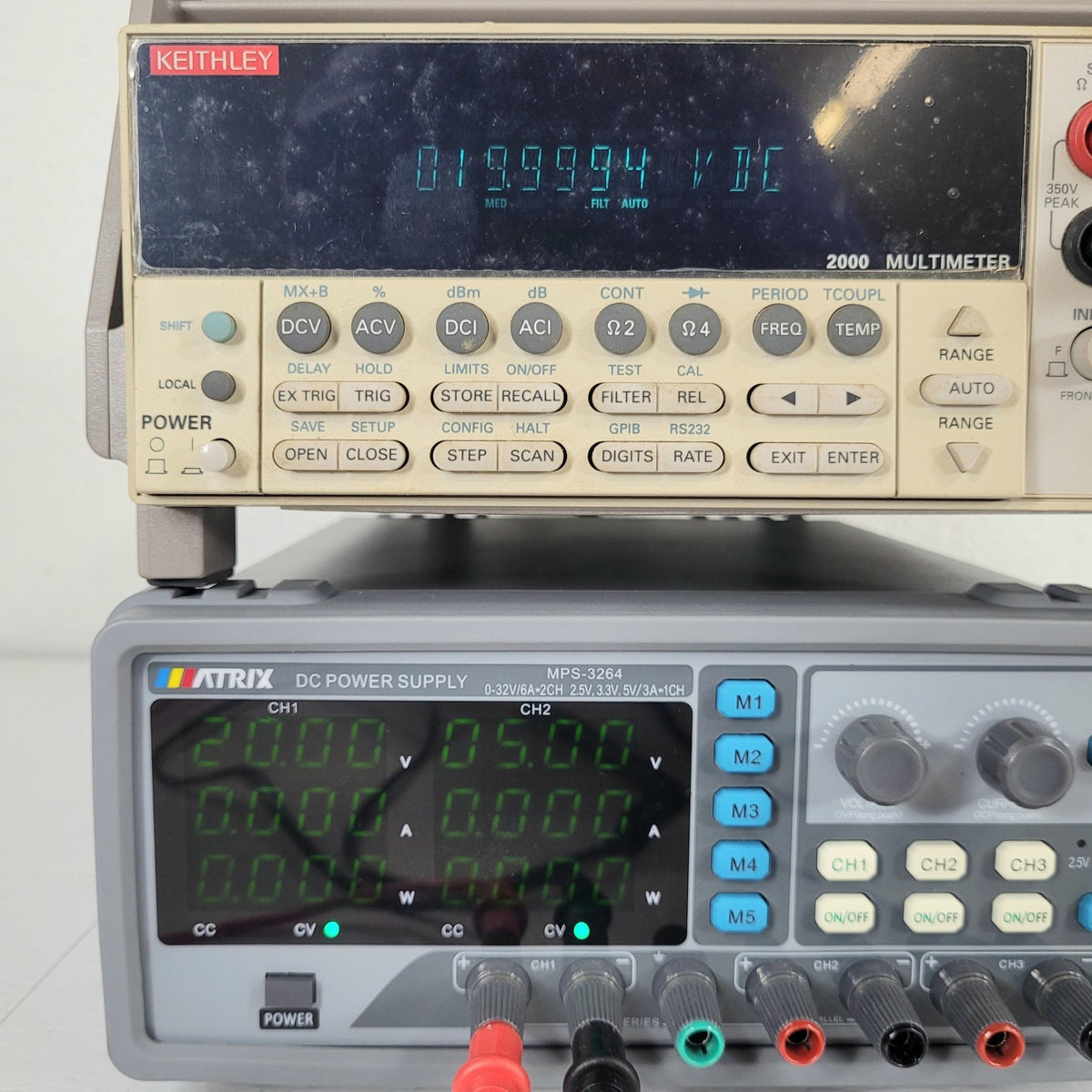 TESTED Keithley 2000 6.5-Digit Bench Digital Multimeter DMM GPIB RS-232